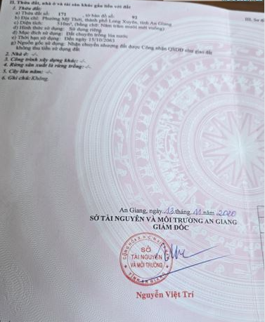 Bán Đất Làm Vườn Lộ Ô Tô - Khu Đức Thành 4, Mỹ Thới! - Ảnh 1