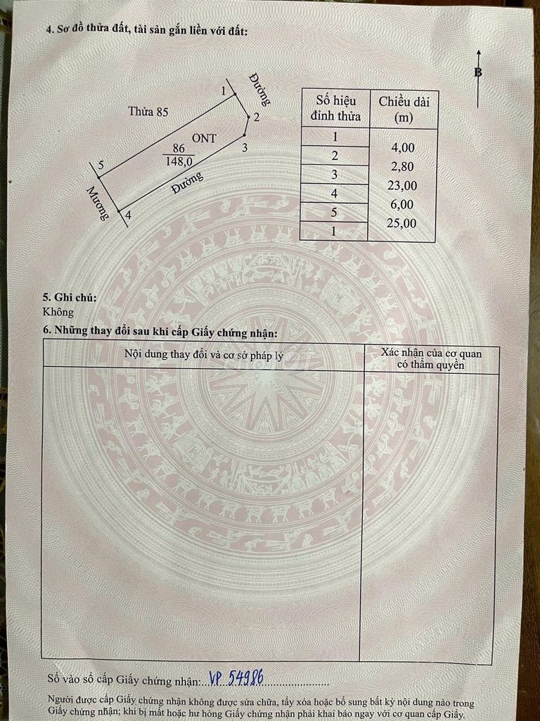 Bán lô đất siêu đẹp Khánh Hội, Ninh Bình, giá cực chất 3,8 tỷ, 148m2 - Ảnh 1