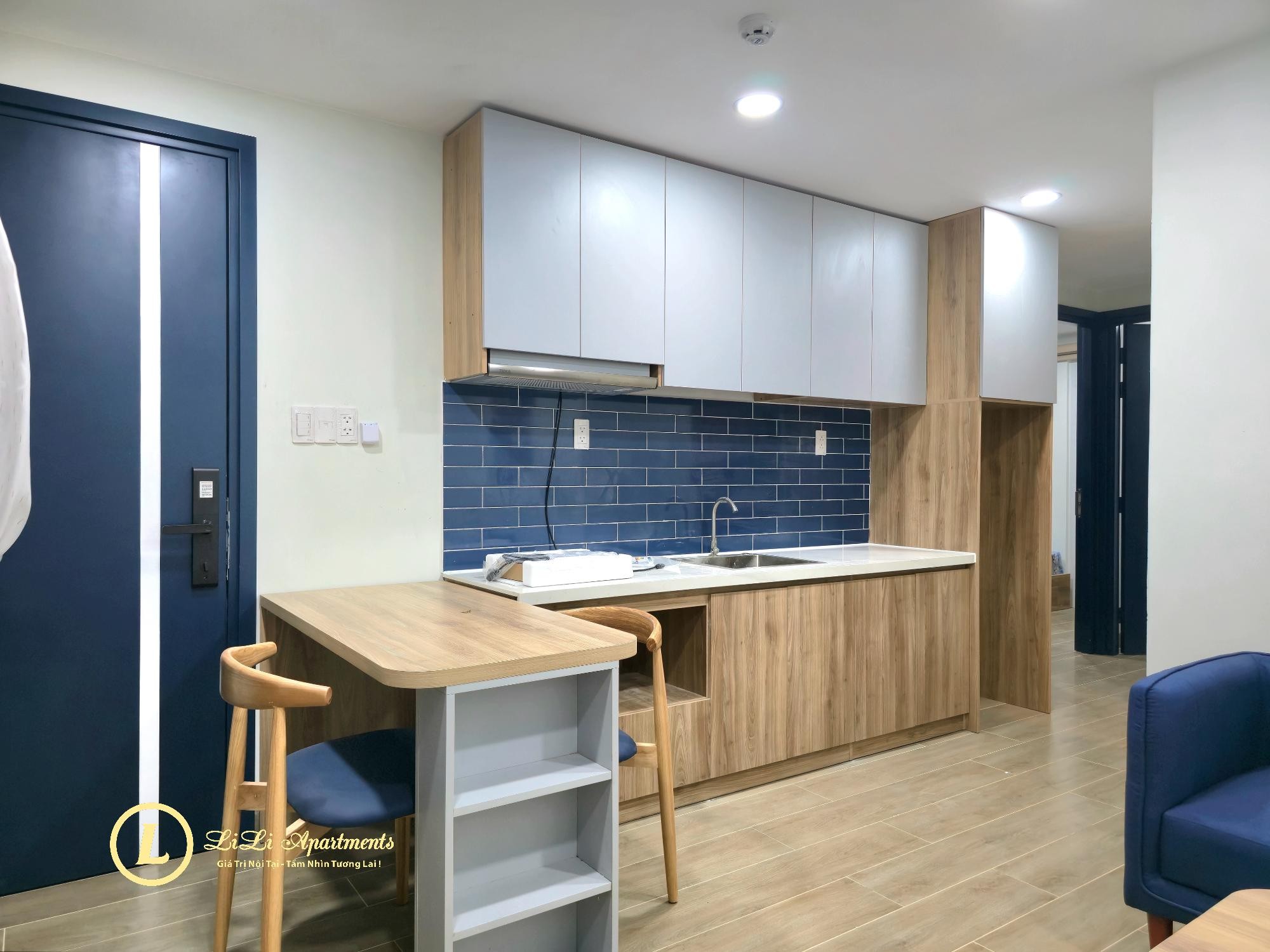Penthouse 2PN Phan Bá Vành, P.Cát Lái - 17tr/tháng - 30m² - Full nội thất - Ban công