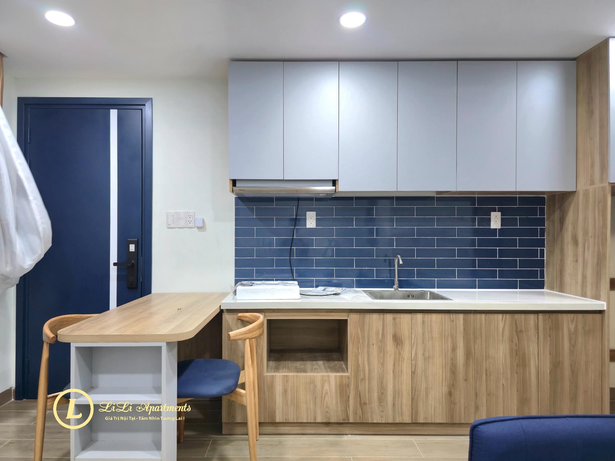 Penthouse 2PN Phan Bá Vành, P.Cát Lái - 17tr/tháng - 30m² - Full nội thất - Ban công - Ảnh 9