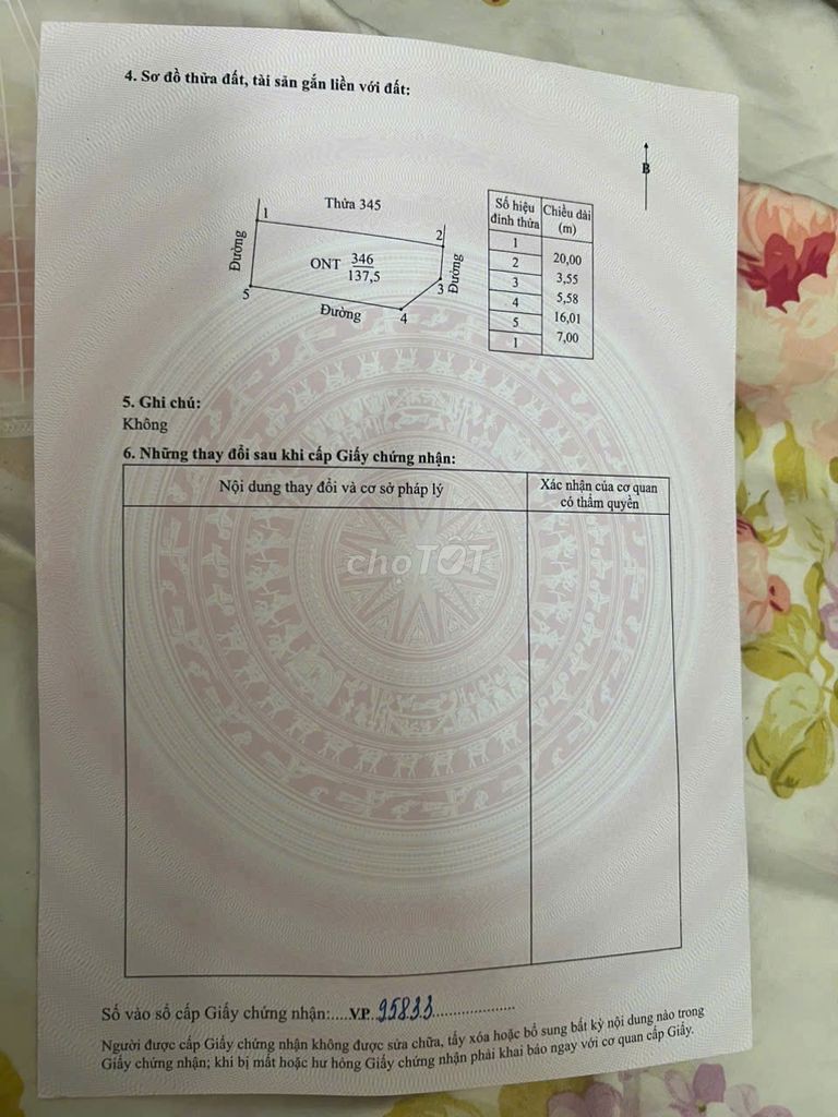 Bán đất tại An Cư, Định Hoá, Ninh Bình, giá 4,2 tỷ, 137,5 m2 - Ảnh 2