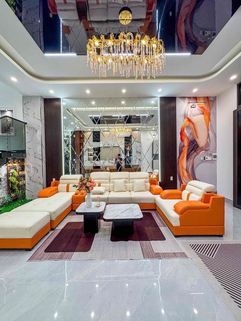 Nhà 1 trệt 2 lầu xây mới Full nội thất - Khu Dân Cư Hồng Loan 6A - Ảnh 3