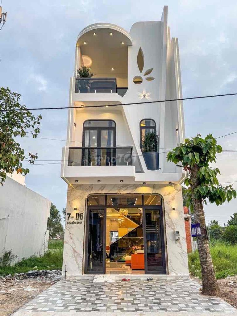 Nhà 1 trệt 2 lầu xây mới Full nội thất - Khu Dân Cư Hồng Loan 6A - Ảnh 5