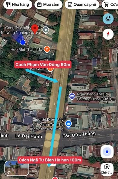 Bán Lô đất đẹp đầu hẻm 879 Phạm Văn Đồng ( cũ ) - Ảnh 1