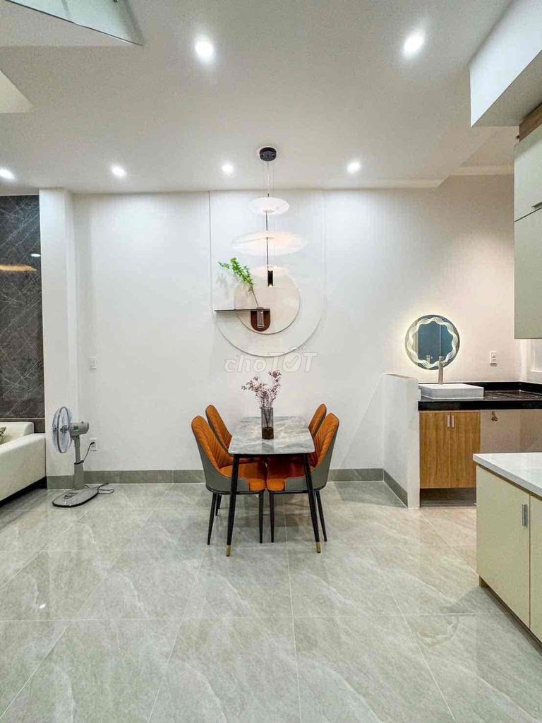 Nhà lầu xây mới Full nội thất - Lộ ô tô 8m - Hẻm 122 Nguyễn Thông - Ảnh 2