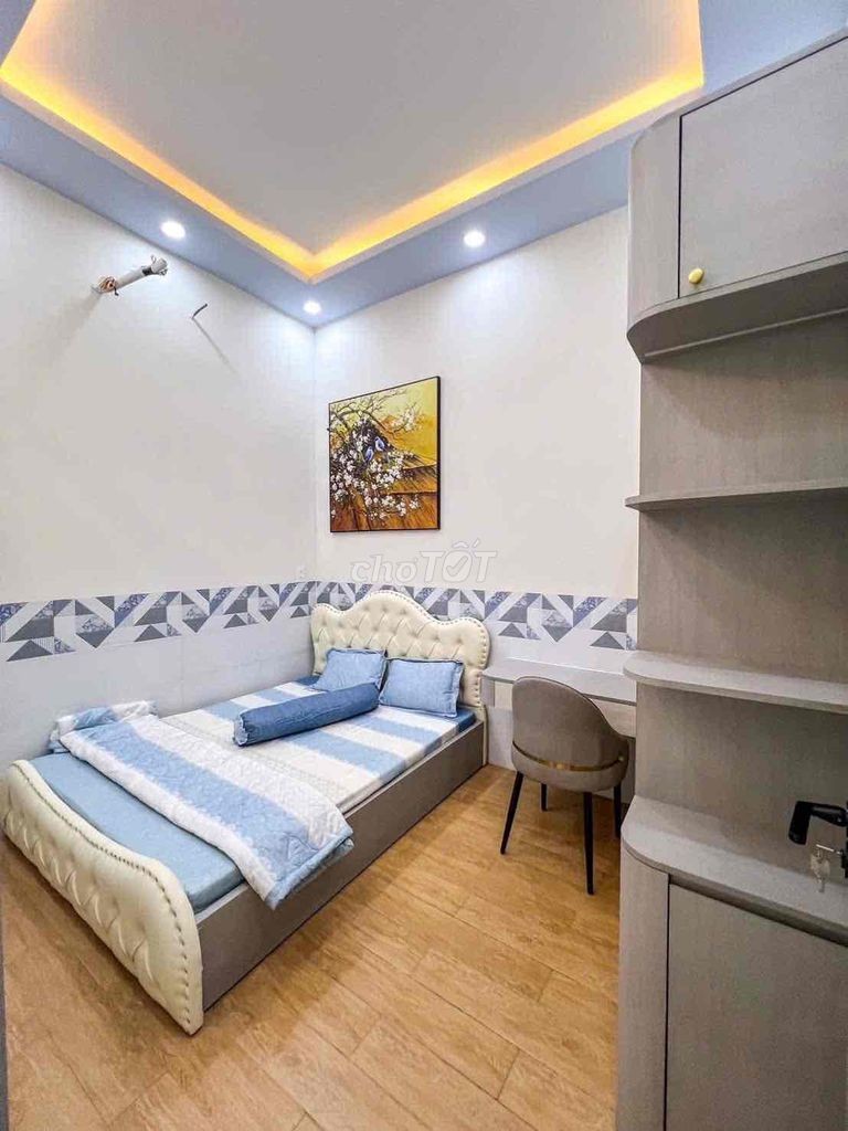 NHÀ LẦU 4 PHÒNGNGỦ LỘ Ô TÔ HẺM 112 HOÀNG QUỐC VIỆT - Ảnh 10
