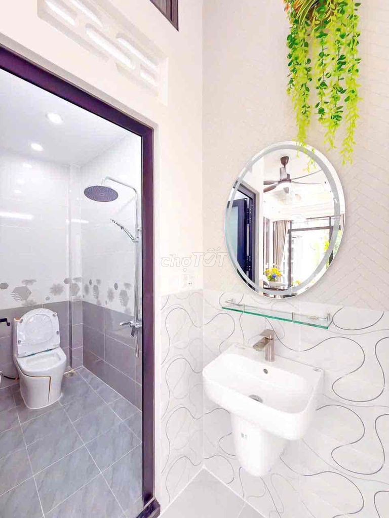 NHÀ LẦU MỚI XÂY ĐƯỜNG 3/2 FULL NỘI THẤT - Ảnh 11