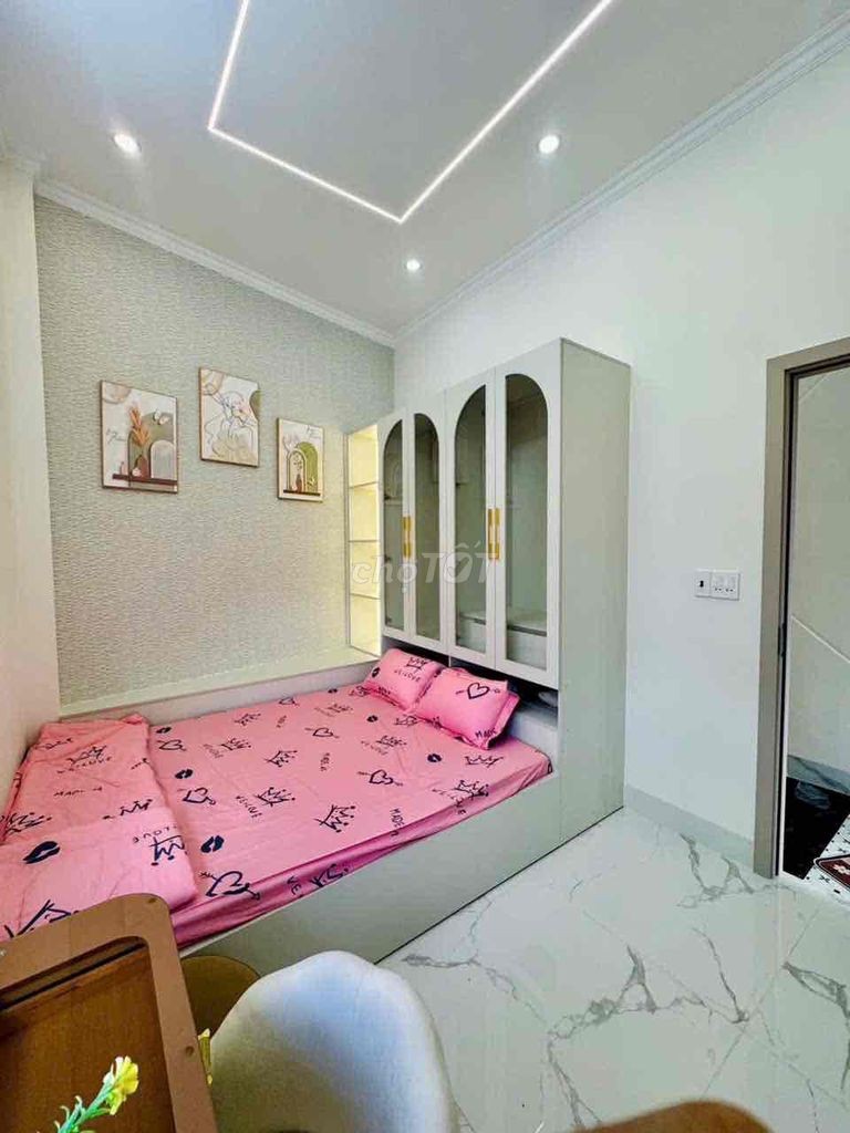 NHÀ 1 TRỆT 1 LẦU XÂY MỚI - FULL NỘI THẤT - HẺM 9 PHẠM NGỌC HƯNG - Ảnh 9
