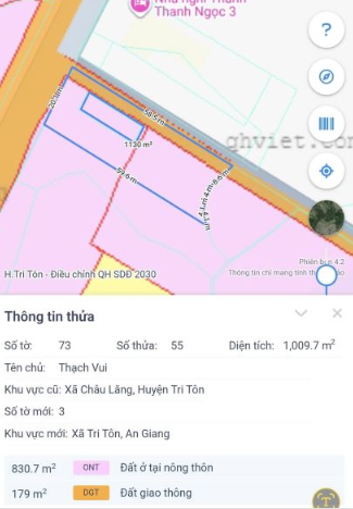 Đất 2 mặt tiền tỉnh lộ 948, vị trí Kinh doanh, view đẹp ngắm núi giá 5ty5 - Ảnh 1