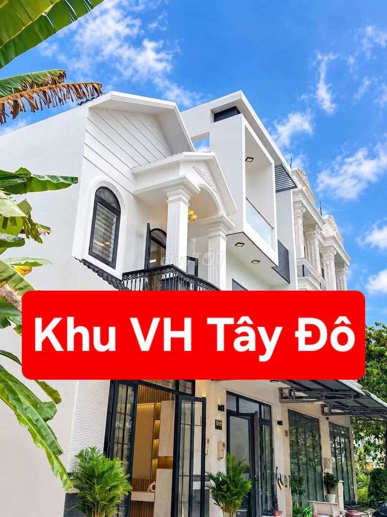 NHÀ TRỆT LẦU + NỘI THẤT CAO CẤP - KHU VH TÂY ĐÔ - Ảnh 8