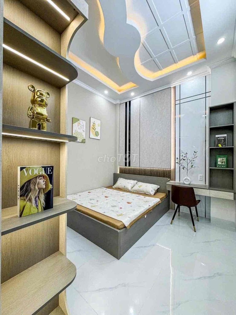 NHÀ TRỆT LẦU XÂY MỚI - LỘ Ô TÔ - HẺM 6 TRẦN VĨNH KIẾT - Ảnh 4