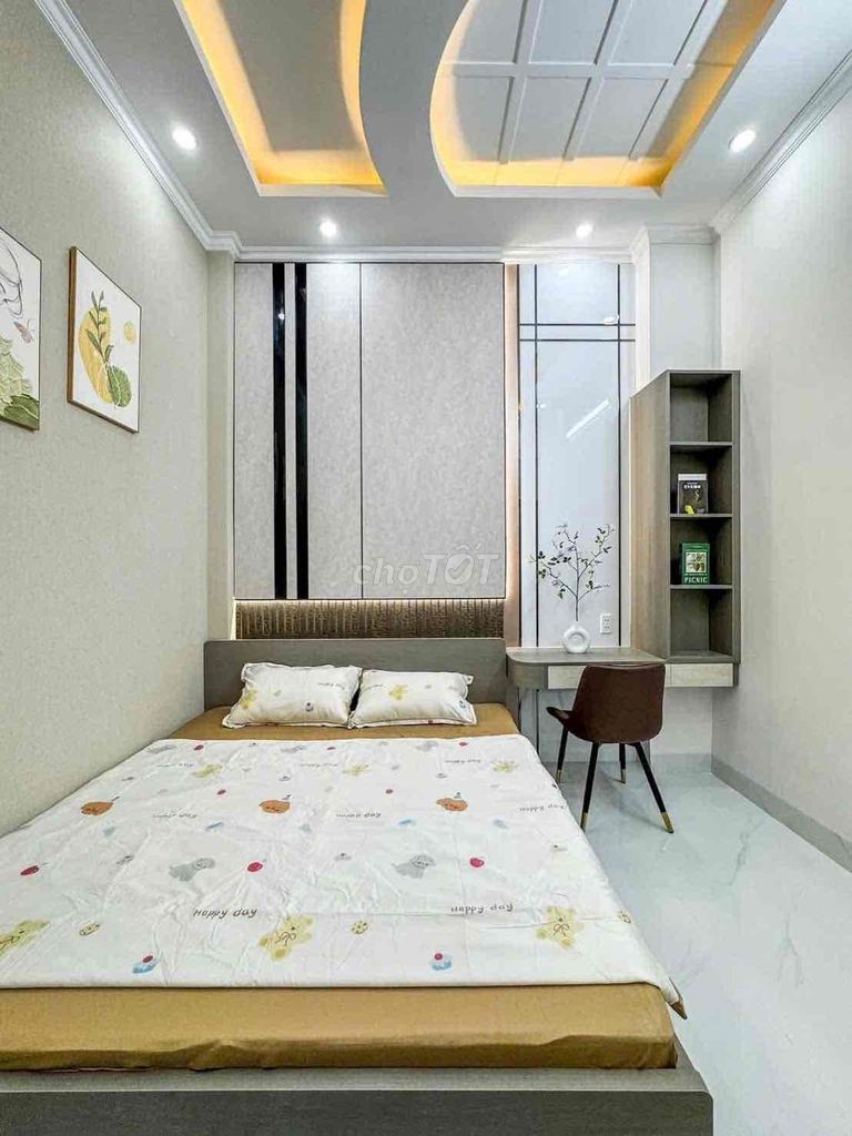 NHÀ TRỆT LẦU XÂY MỚI - LỘ Ô TÔ - HẺM 6 TRẦN VĨNH KIẾT - Ảnh 6