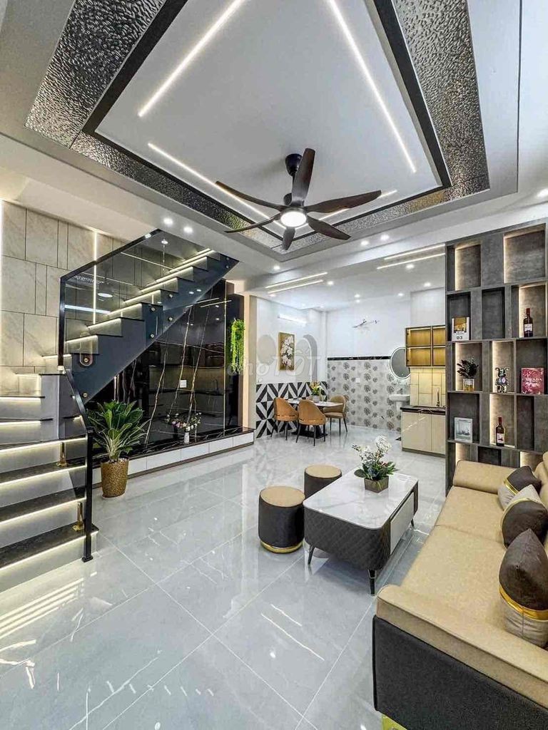 NHÀ TRỆT LẦU XÂY MỚI - LỘ Ô TÔ - HẺM 6 TRẦN VĨNH KIẾT - Ảnh 10