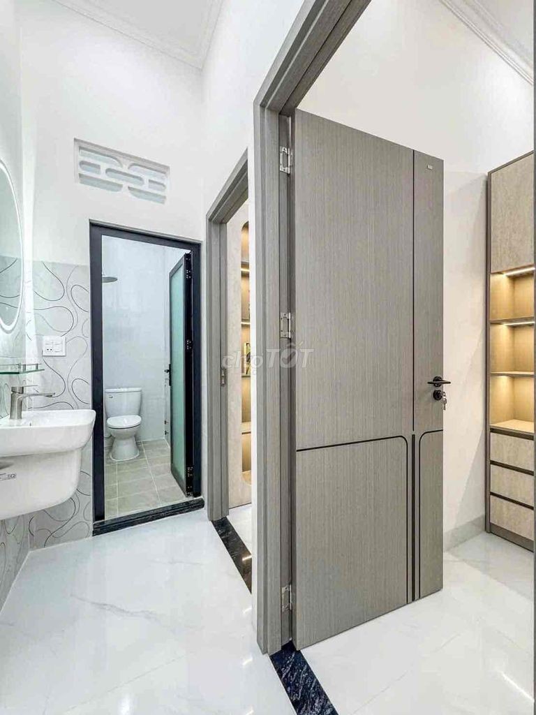 NHÀ TRỆT LẦU XÂY MỚI - LỘ Ô TÔ - HẺM 6 TRẦN VĨNH KIẾT - Ảnh 12