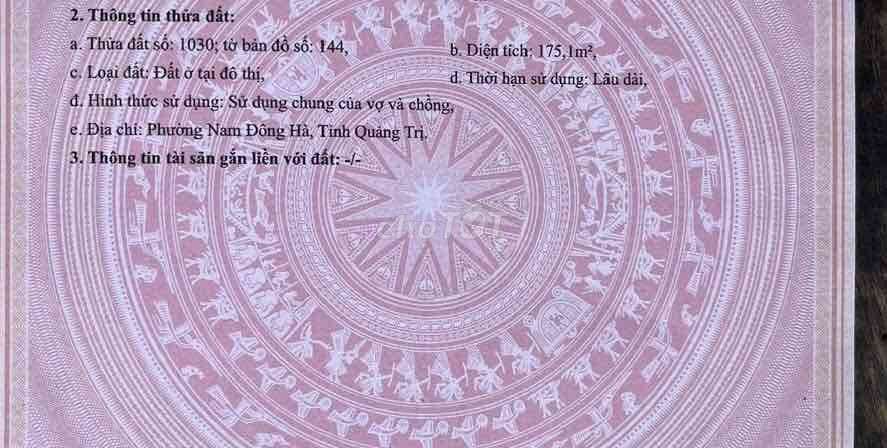 Bán đất Lê Thánh Tông Nam Đông Hà - Ảnh 3