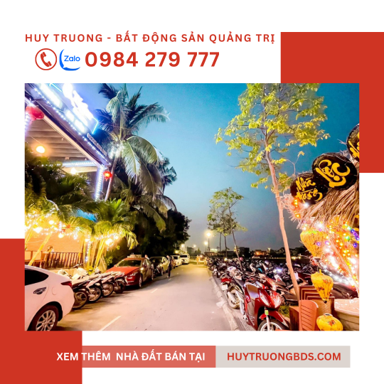 MẶT TIỀN VIEW HỒ NAM HÀO - KHU NHÀ HÀNG LỚN NHẤT ĐÔNG HÀ - Ảnh 1