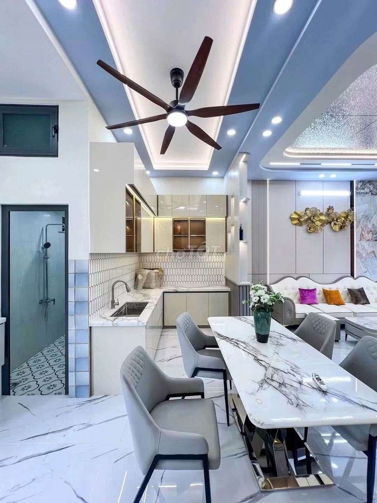 NHÀ TRỆT LẦU - TRỤC CHÍNH HẺM, HOÀNG QUỐC VIỆT - Ảnh 11