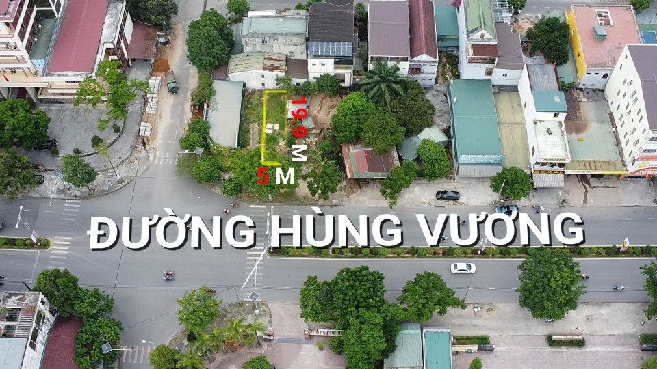 Góc 2 mặt tiền đường Hùng Vương - VIP - Ảnh 1