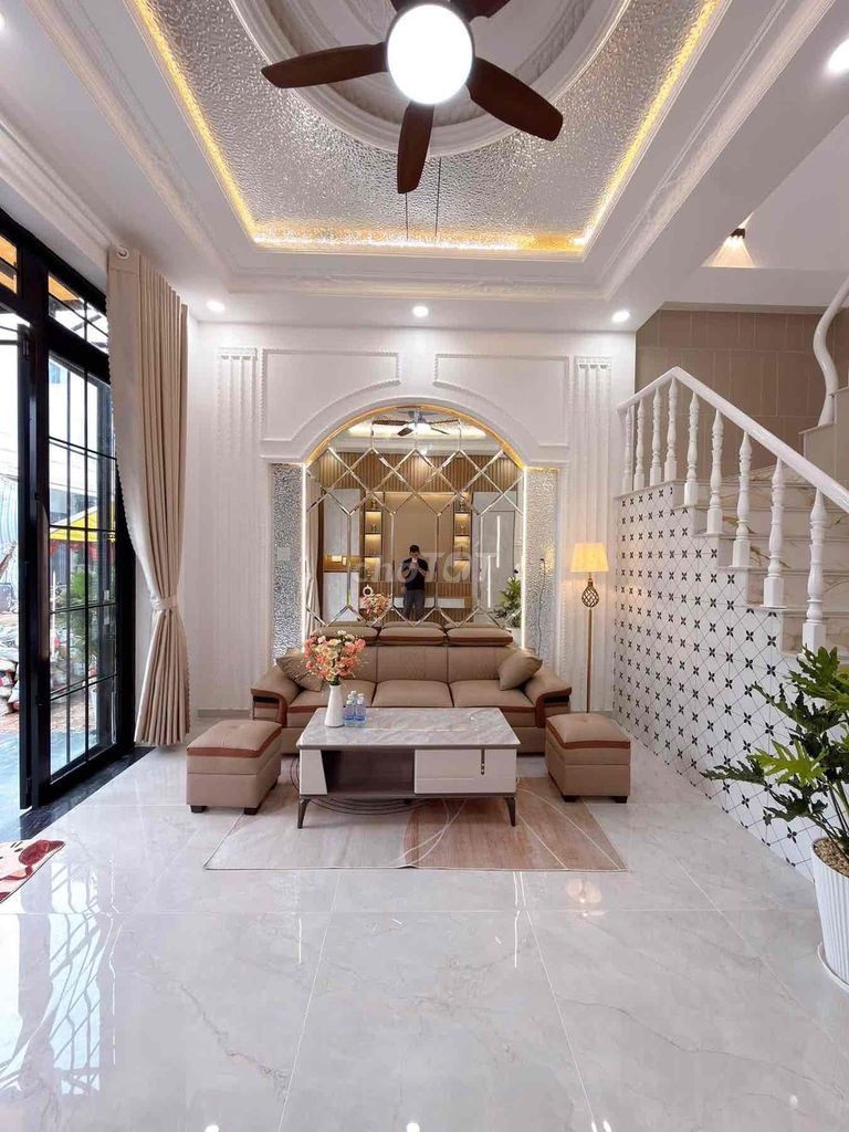 NHÀ TRỆT LẦU FULL NỘI THẤT ĐƯỜNG 7A KHU VĂN HOÁ TÂY ĐÔ GẦN CHỢ, BẾN XE - Ảnh 2
