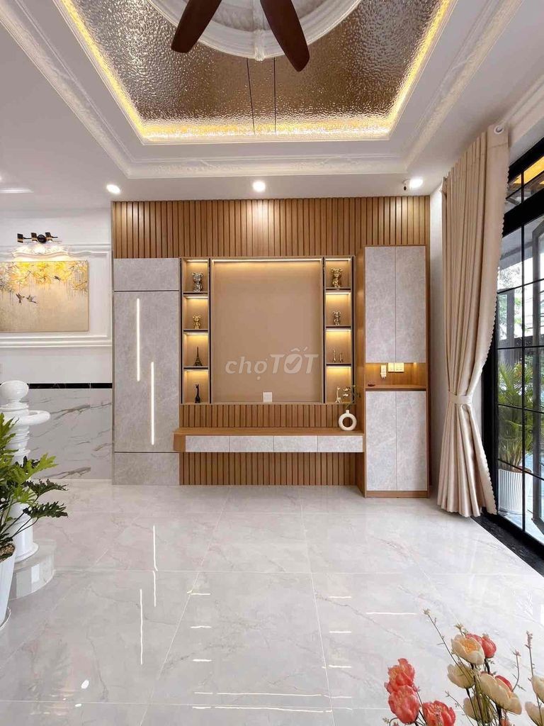 NHÀ TRỆT LẦU FULL NỘI THẤT ĐƯỜNG 7A KHU VĂN HOÁ TÂY ĐÔ GẦN CHỢ, BẾN XE - Ảnh 9