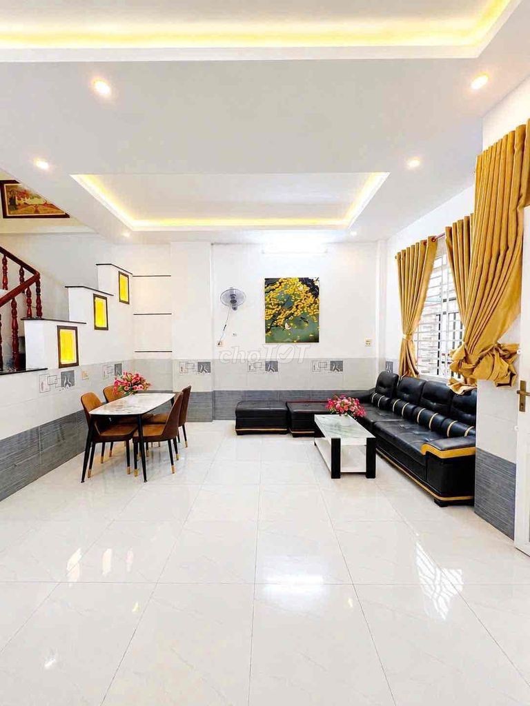 NHÀ TRỆT LẦU RỘNG ĐẸP 3PN HẺM 124 PHẠM NGŨ LÃO GIÁ TỐT - Ảnh 8