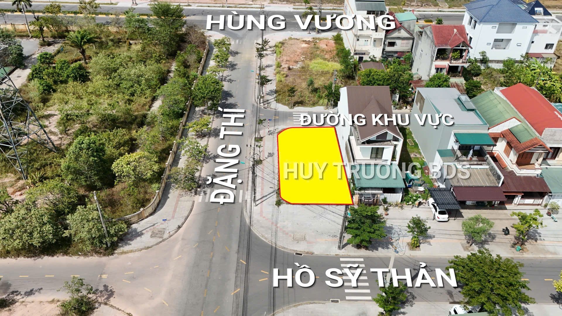 Bán lô đất 3 mặt tiền siêu hiếm, đường Đặng Thí và Hồ Sỹ Thản. - Ảnh 1