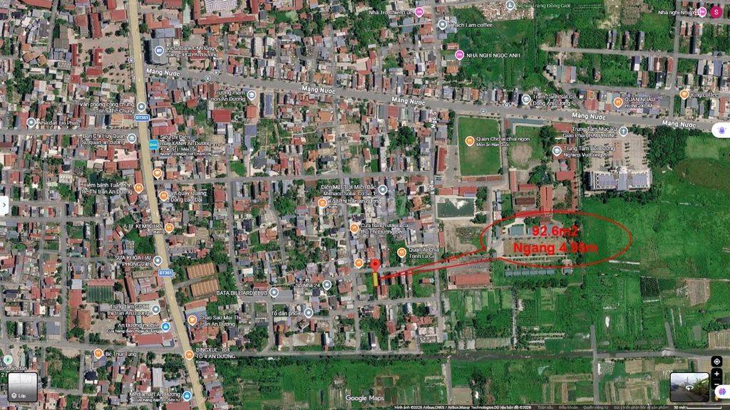 🏡 BÁN ĐẤT PHÂN LÔ – 92.6m2 TỔ 6, P. AN DƯƠNG, HẢI PHÒNG - Ảnh 3