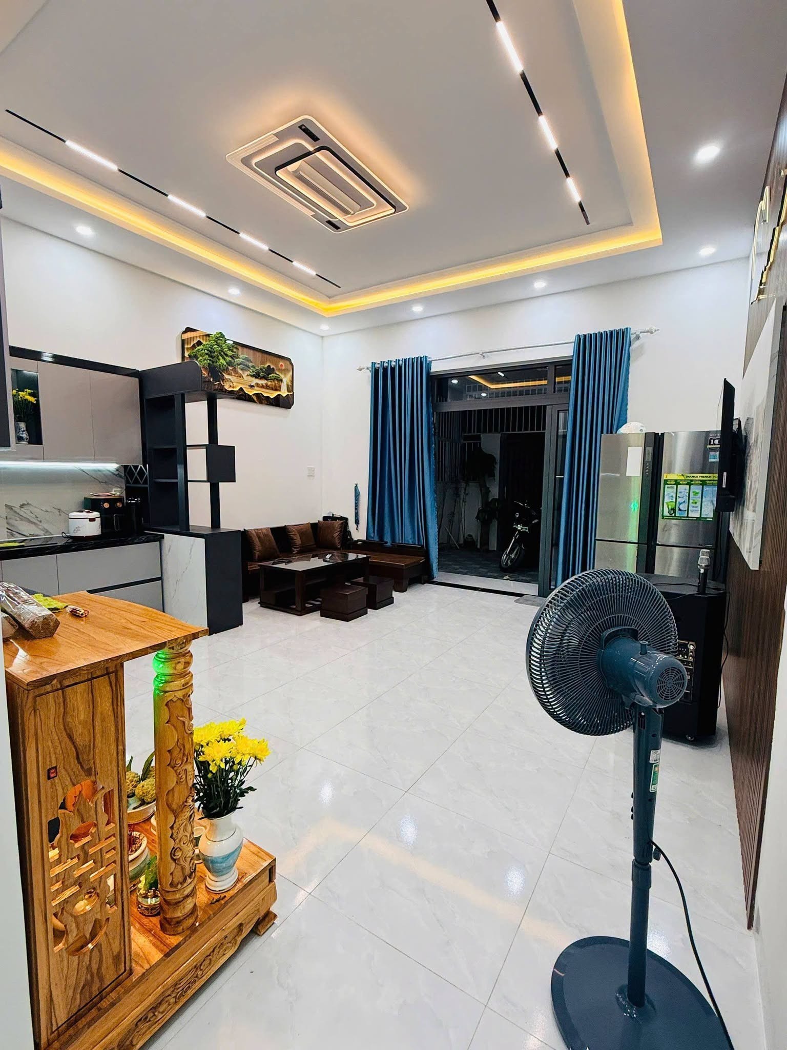 Bán nhà mặt tiền KD - dt 100m2(5x20m)-2PN mới đẹp - oto vào nhà- Bắc Nha Trang- chỉ 1ty590tr