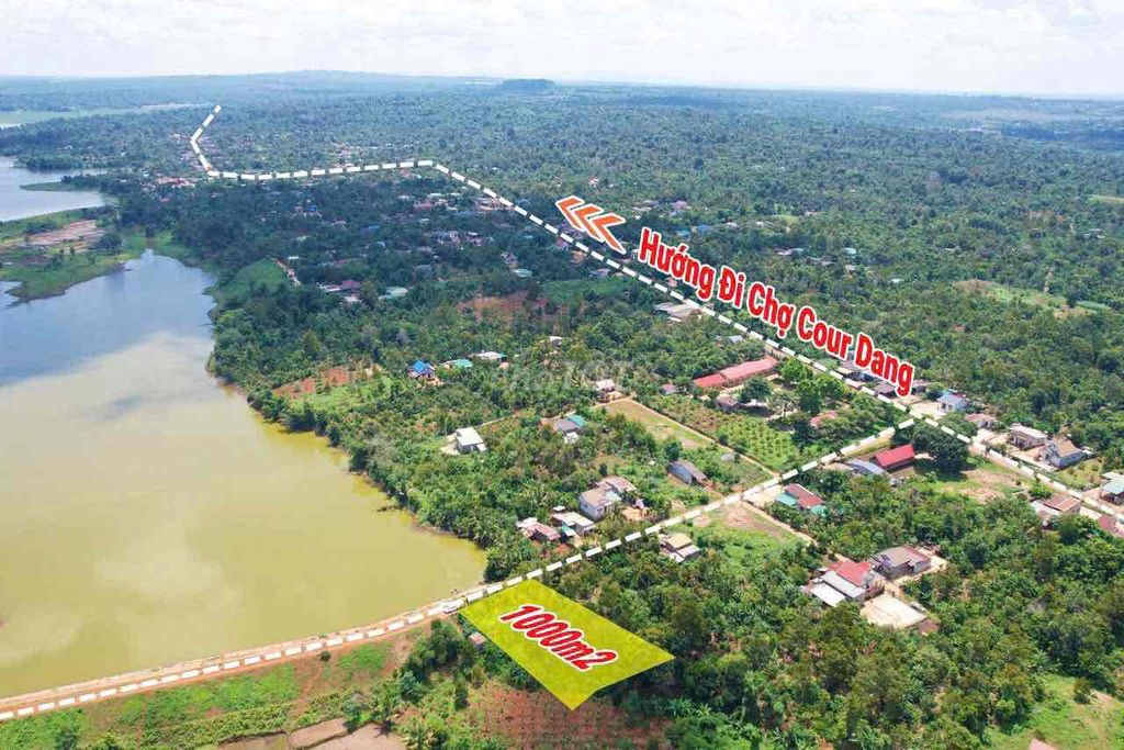 1 sào view sân golf Hồ Ea Nhái khu dân cư - Ảnh 5