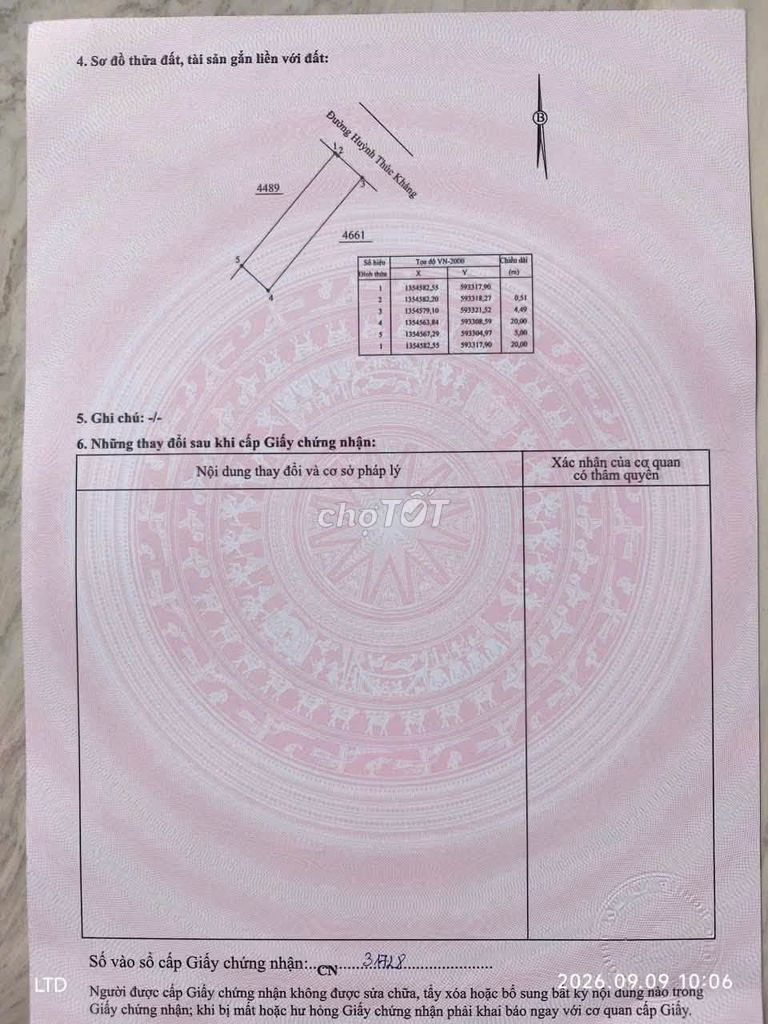 bán đất mặt tiền đường huỳnh thúc kháng diên toàn 99.8m2 - Ảnh 2