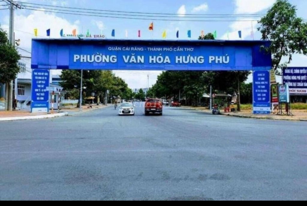 sở hữu nhà mặt tiền trần văn trà giá mềm- thổ cư 100%- kdc hưng phú 1