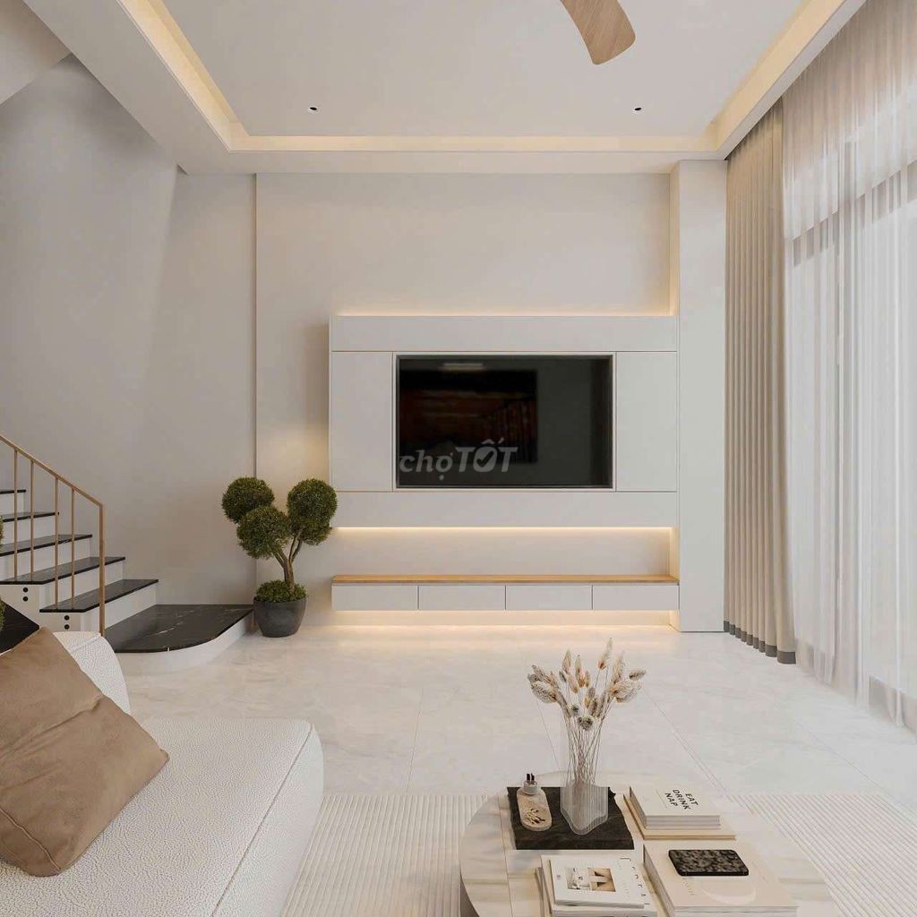 NHÀ 3 TẦNG MỚI ĐẸP HẺM 388 NVC - Ảnh 7