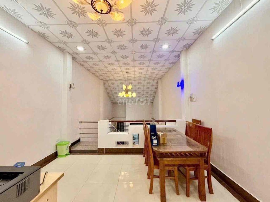 NHÀ 1 TRỆT 1 LỬNG – MẶT TIỀN ĐƯỜNG NHỰA XE Ô TÔ P8 - GẦN TRƯỜNG CHU VĂ - Ảnh 6