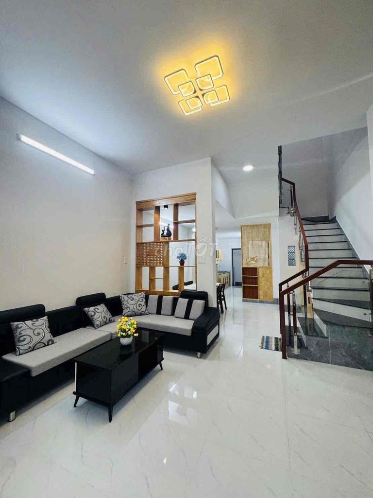NHÀ LẦU MỚI XÂY KDC NAM VIỆT - ĐƯỜNG NHỰA SÂN Ô TÔ - Ảnh 12