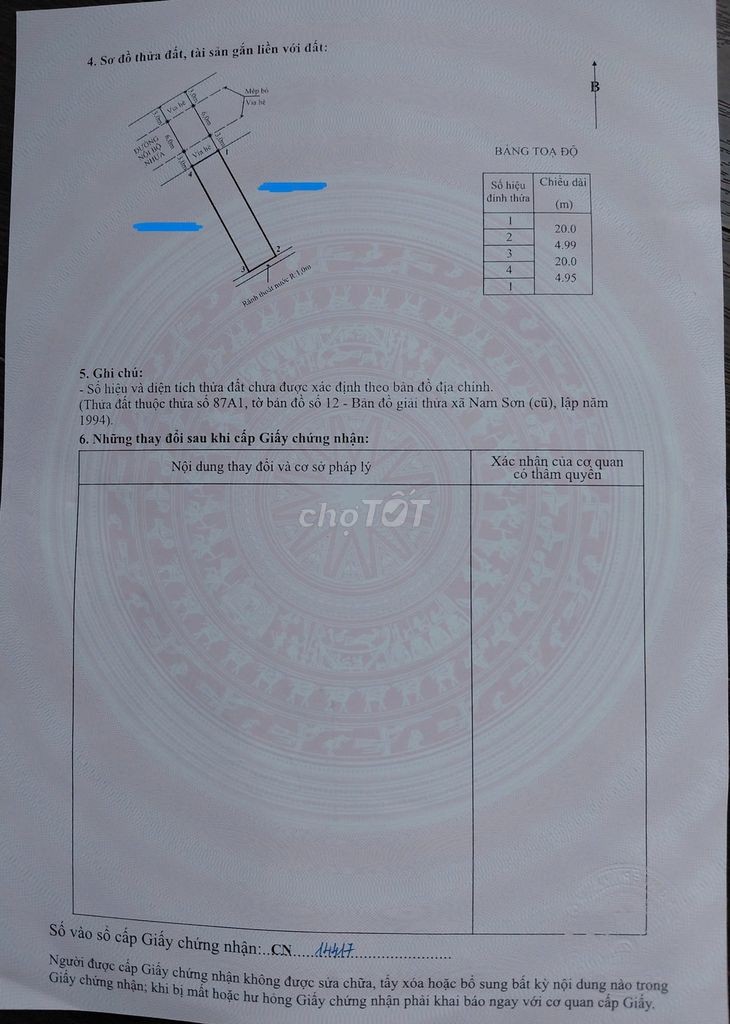 CHÍNH CHỦ CẦN BÁN GẤP – CẮT LỖ SÂU LÔ ĐẤT ĐẸP Ở CÁCH HẠ, AN DƯƠNG - Ảnh 1