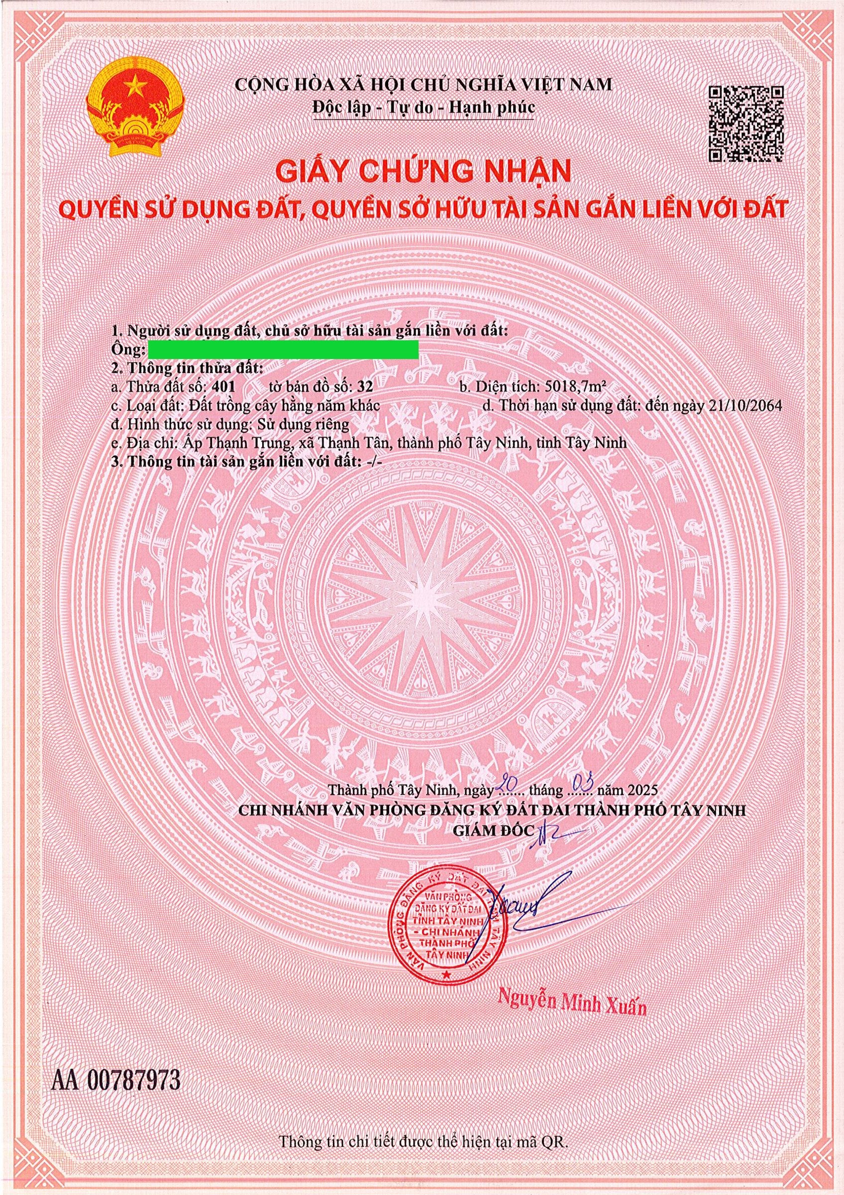 HOT SỞ HỮU NGAY QUỸ ĐẤT GẦN 8.000M² MẶT TIỀN TRẦN PHÚ – TÂY NINH | GIÁ CHỈ 22 TỶ