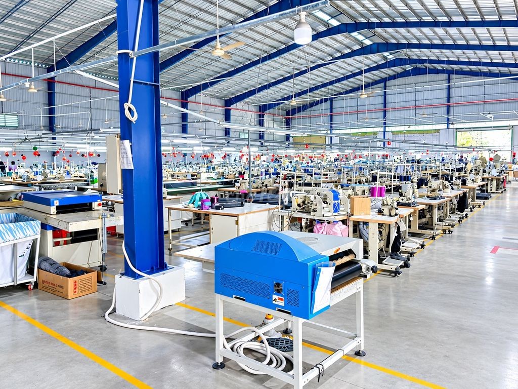 Kho xưởng may 5.000m² Vĩnh Long – PCCC tự động