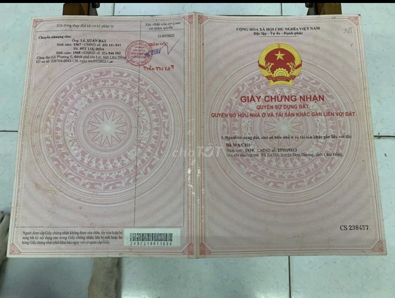 BÁN ĐẤT 2 MẶT TIỀN 606m2 - Ảnh 1