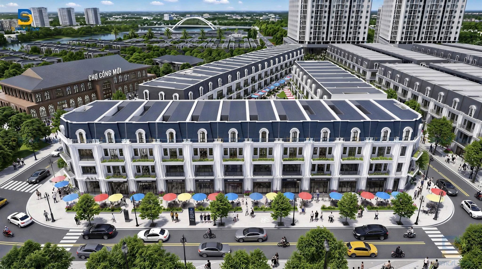 Phú Xuân City chỉ 30% 2 tỷ 3 vốn nhận nhà, kinh doanh ngay, HTLS 0% trong 36 tháng - Ảnh 1