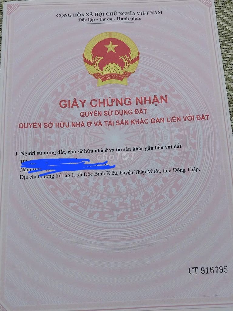 Cần bán nhà trung tâm chợ Tháp Mười - Ảnh 3