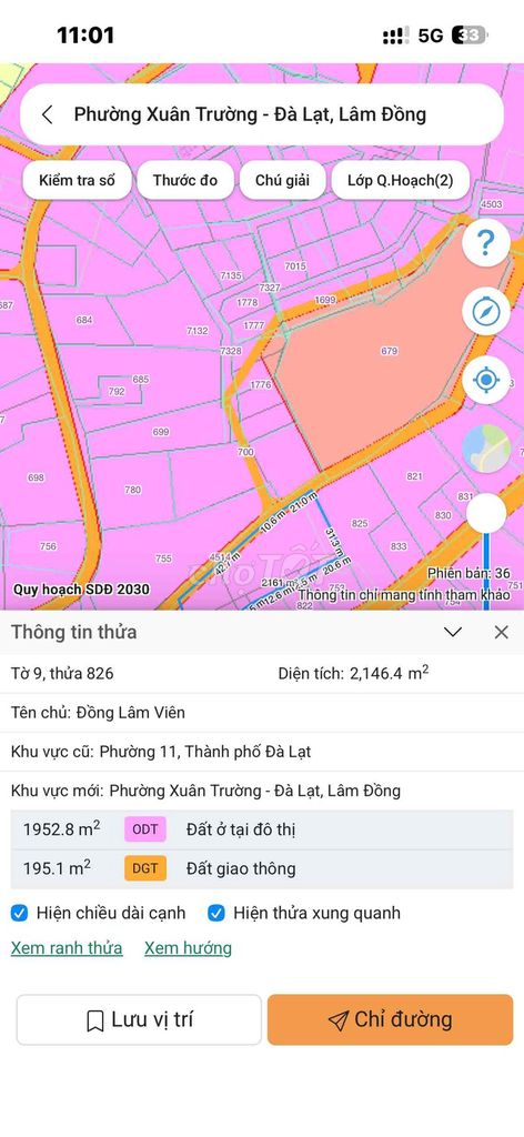 CẦN BÁN GẤP ĐẤT NN SỔ HỒNG RIÊNG ĐƯỜNG OTO OTO TP ĐÀ LẠT - Ảnh 1