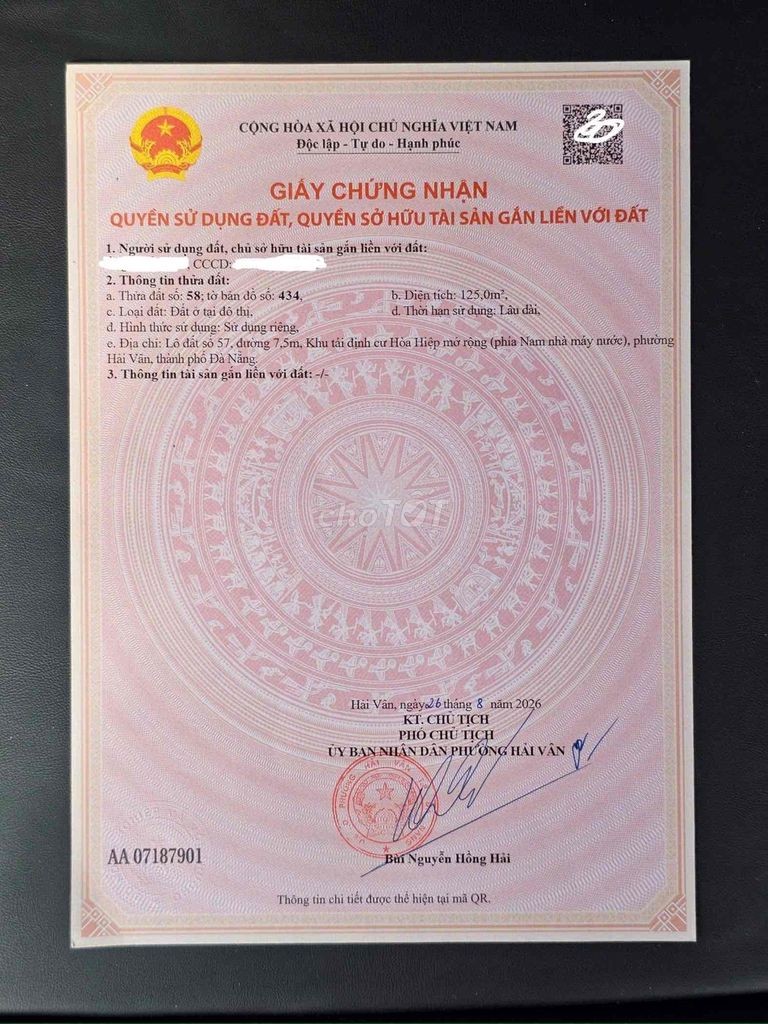 ĐẤT ĐẸP CẦN BÁN - Ảnh 1