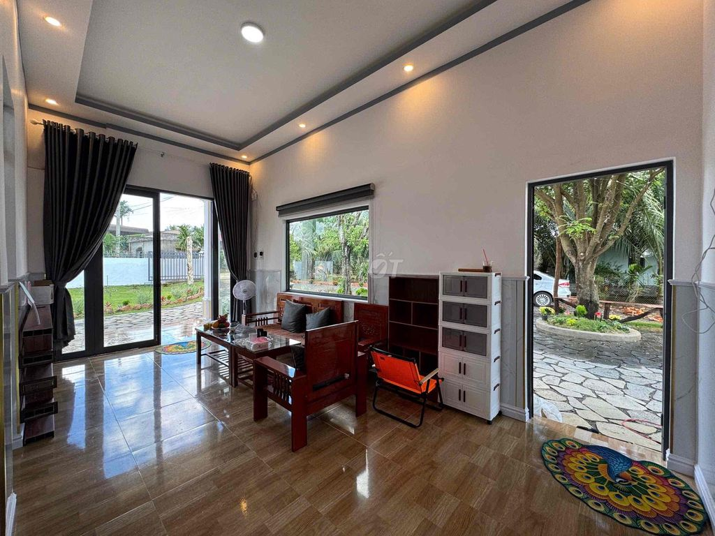 nhà vườn thổ cư full view mặt sông serepok cách ngã sáu BMT 23km - Ảnh 2
