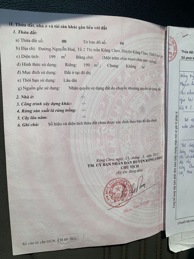 CHÍNH CHỦ CẦN BÁN GẤP