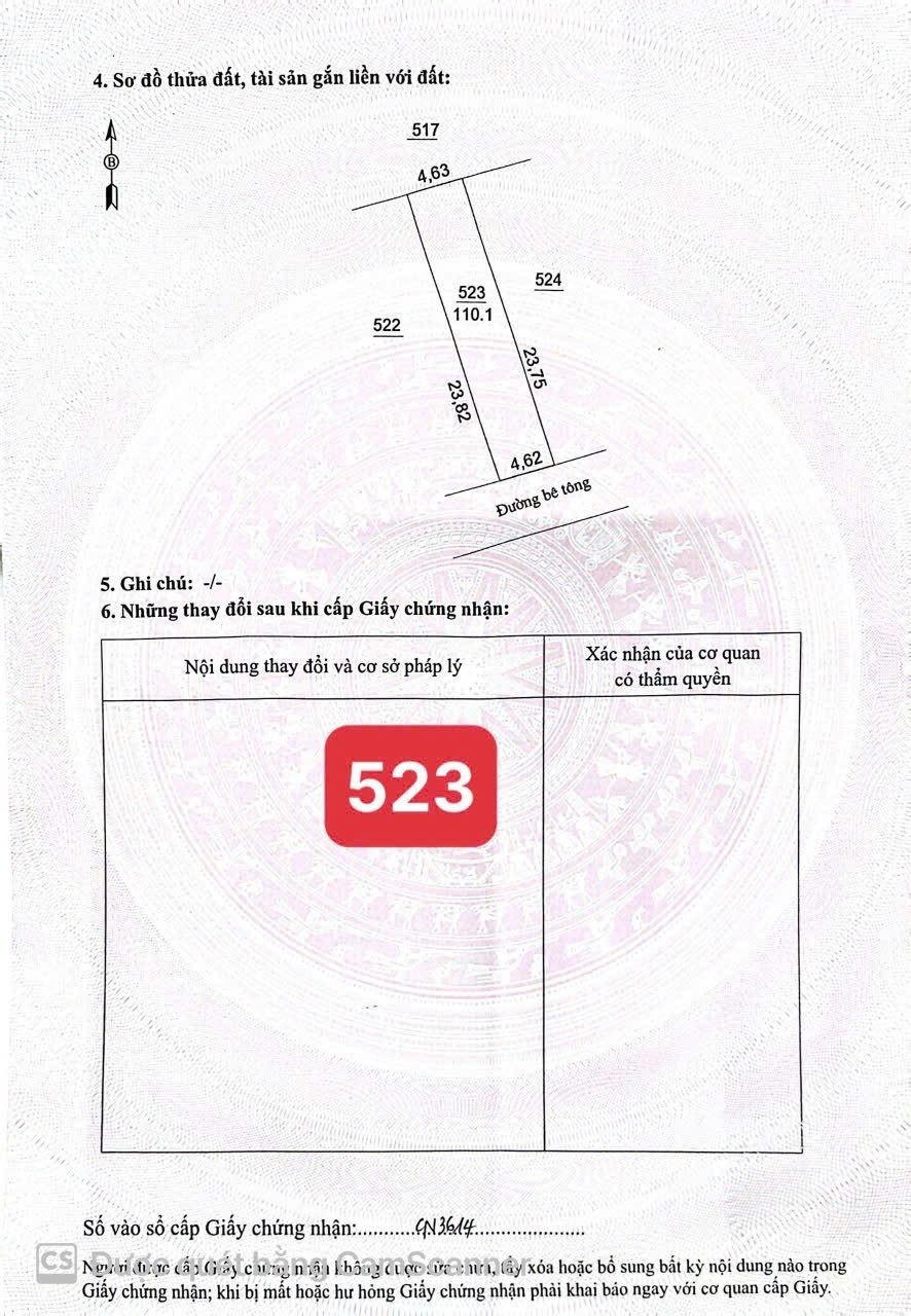 Cần tiền bán 03 lô đất cạnh nhau giá 5xx Bán Đất 110m2 có sẵn 50 m2 thổ cư giá 590 triệu tại - Chọn - Xã Hợp Thành Thành phố Hòa Bình Hòa Bình - Ảnh 3