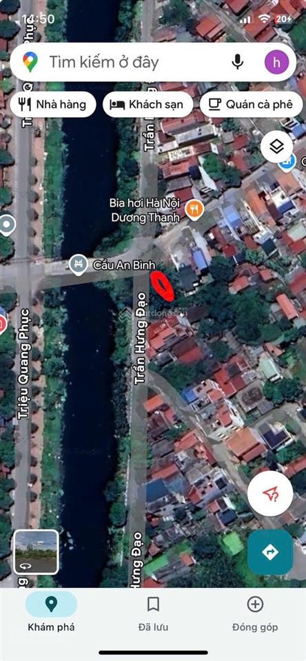 Bán đất nền Phố Hiến 450m², mặt tiền sông Điện Biên, giá 15 tỷ