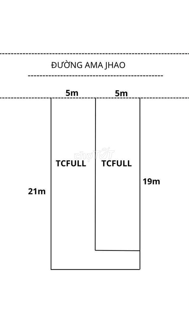 💥Đất TC Full 5*21m nở hậu Đường Ama jhao,gần siêu Thị Coomart, - Ảnh 4