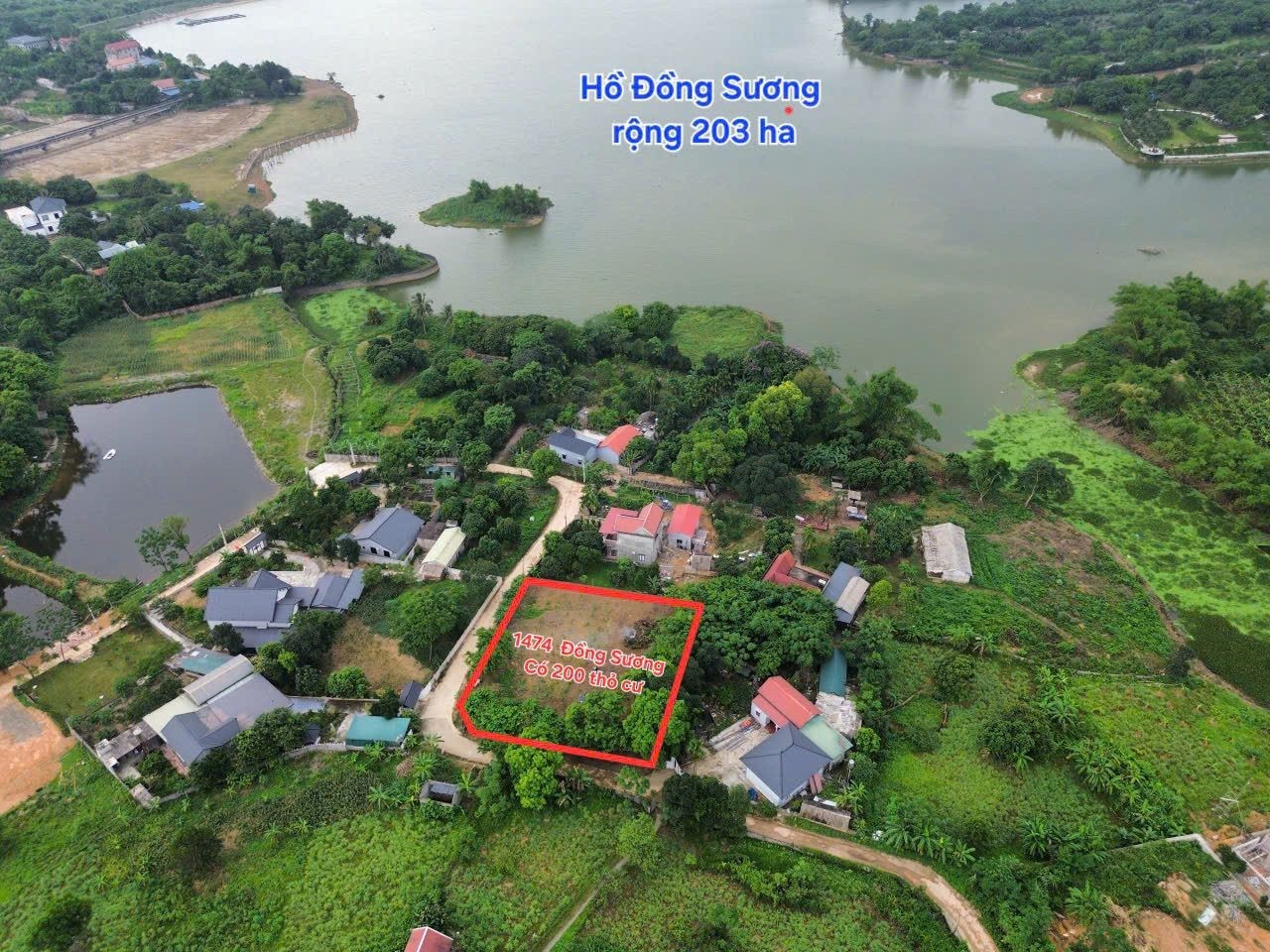 🔥 CHÍNH CHỦ CẦN BÁN – 1.474M² LÔ GÓC GẦN HỒ ĐỒNG SƯƠNG | GIÁ CHỈ 4.X TRIỆU/M² 🔥