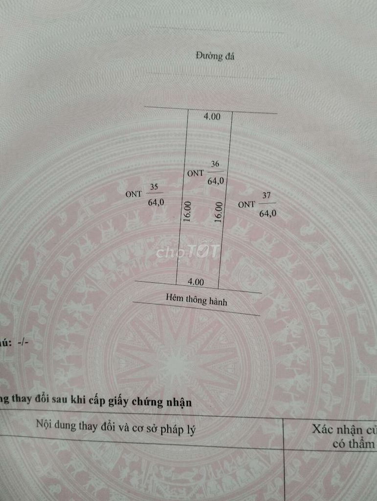 bán 1 cặp nền thổ cư AN - Ảnh 1