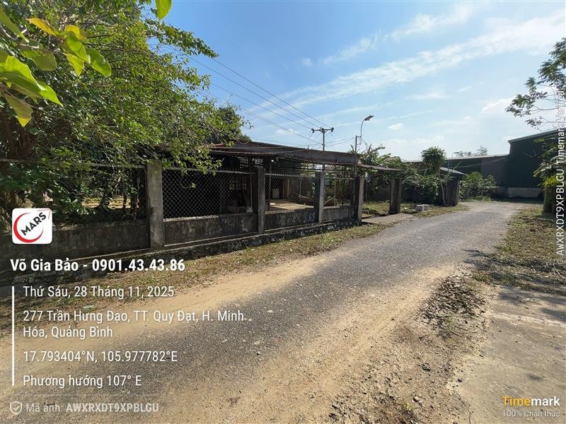 CHÍNH CHỦ BÁN ĐẤT TẶNG NHÀ QUY ĐẠT, MINH HÓA, QUẢNG BÌNH.